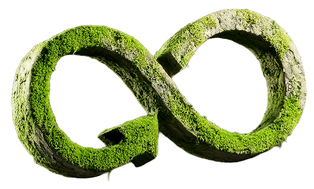 Decorative infinity symbol